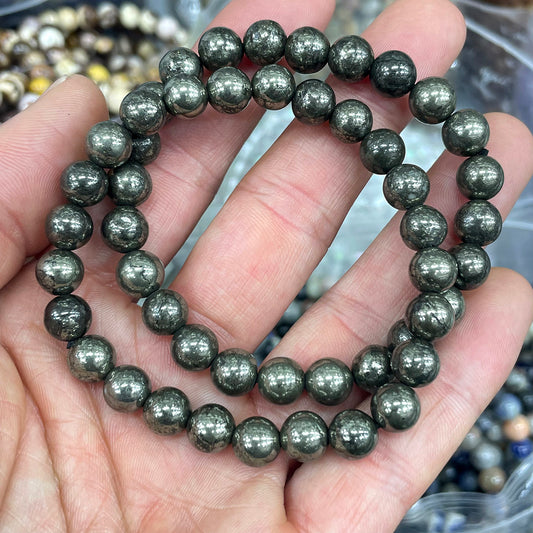 pyrite bracelet