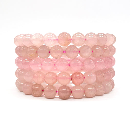 rose quartz bracelet