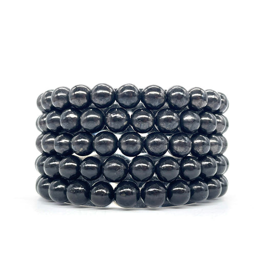 Shungite Bead Bracelet