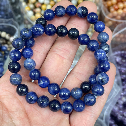 sodalite bead bracelet