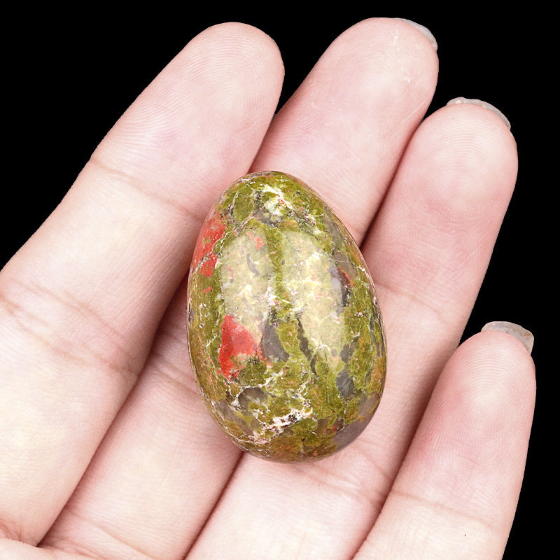Natural Gemstone Egg | Polished Crystal for Healing